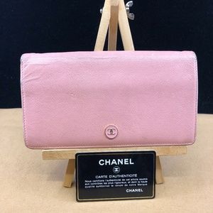 CC153 CC Leather Long Bifold Wallet